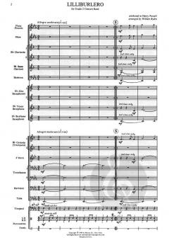 Lilliburlero Concert Band von Henry Purcell 