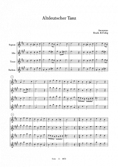 Altdeutscher Tanz 