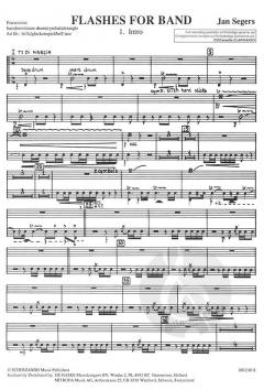 Flashes for Band von Jan Segers 