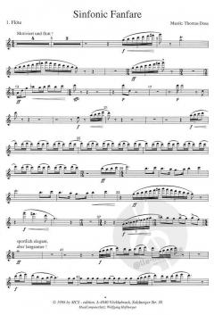 Sinfonic Fanfare von Thomas Doss 