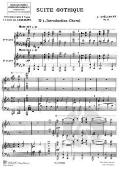 Suite Gothique Op. 25 von Léon Boëllmann 