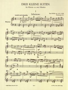 3 kleine Suiten op. 2a von Karl Höller 