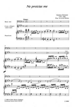Ne proicias me von Gaetano Donizetti 