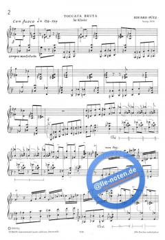 Toccata bruta von Eduard Pütz 