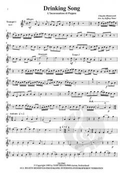 Drinking Song - L'Incoronatione di Poppea von Claudio Monteverdi 