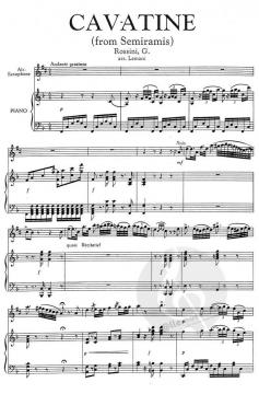 Cavatine von Gioacchino Rossini 