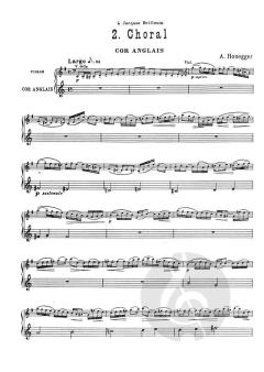 Trois Contrepoints No. 2 von Arthur Honegger 