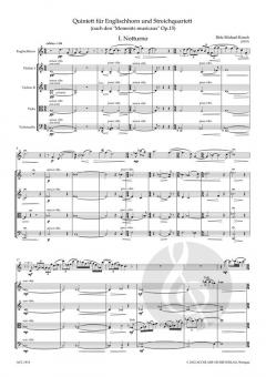 Quintett für Englischhorn und Streichquartett 