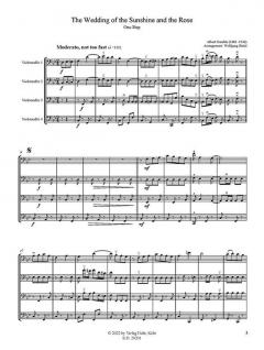 The Wedding of the Sunshine and the Rose von Albert Gumble 