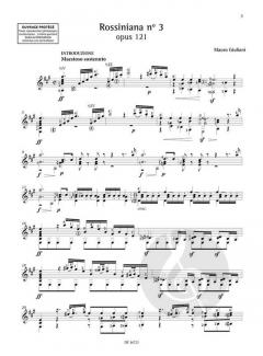 Rossiniana n° 3  von Mauro Giuliani 