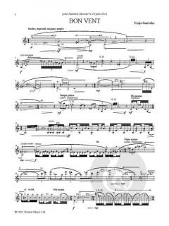 Bon Vent von Kaija Saariaho 