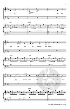 Louder Than Words von Jonathan Larson (Download) 