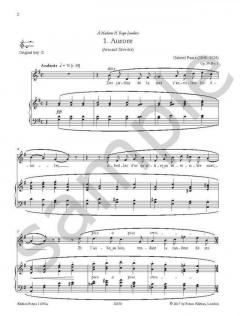 Complete Songs 2 - High Voice von Gabriel Fauré 