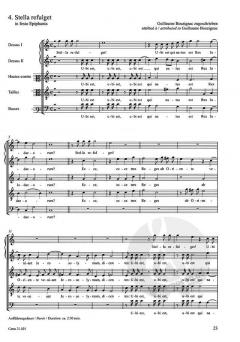 4 Motetten für die Weihnachtszeit 
