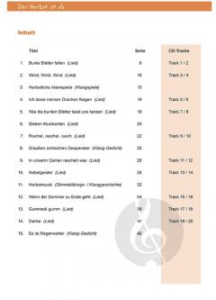 Herbst-Musik im Kindergarten von Karin Schuh 