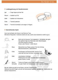 Herbst-Musik im Kindergarten von Karin Schuh 