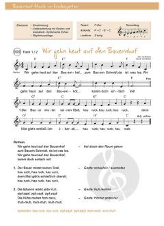 Bauernhof-Musik im Kindergarten von Karin Schuh 