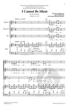 I Cannot Be Silent von Jim Papoulis 