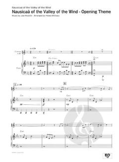 Studio Ghibli Songs for Clarinet and Piano von Joe Hisaishi 