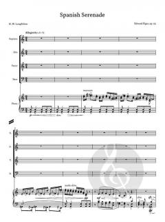 3 Part Songs von Edward Elgar 