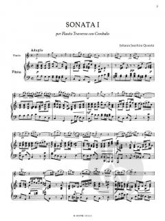 6 Sonaten von Johann Joachim Quantz 