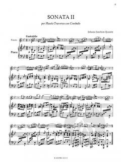 6 Sonaten von Johann Joachim Quantz 