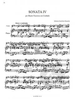 6 Sonaten von Johann Joachim Quantz 