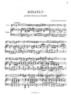 6 Sonaten von Johann Joachim Quantz 