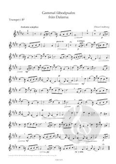 Gammal fäbodpsalm fran Dalarna von Oskar Lindberg 