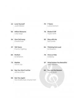 Pop Hits - Instant Piano Songs 