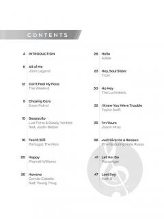 Pop Hits - Instant Piano Songs 