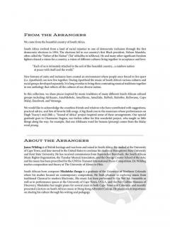 South African Folk Songs Collection 