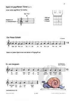 Meine Gitarrenfibel 1 von Heinz Teuchert 