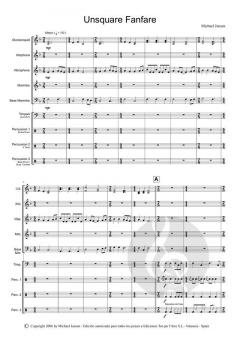 Unsquare Fanfare von Michael Jansen 
