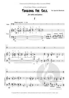 Tensions for jazz von Teo Aparicio-Barberán 