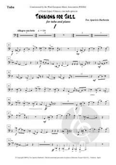 Tensions for jazz von Teo Aparicio-Barberán 
