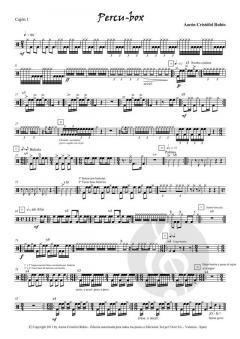 Percu-Box von Aarón Cristófol 