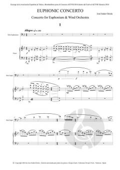 Euphonic Concerto von José Suñer-Oriola 