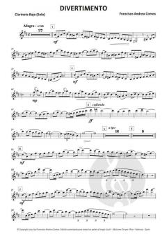 Divertimento von Francisco Andreu Comos 