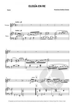 Elegía en Re von Francisco Andreu Comos 