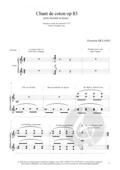 Chant de Coton op. 83 von Florentine Mulsant 