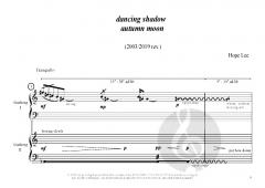 Dacing shadow autumn moon von Hope Lee 