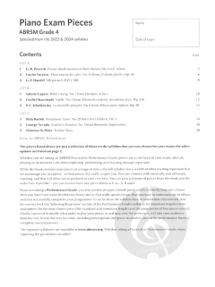 ABRSM Piano Exam Pieces 2023-2024 Grade 4 
