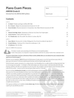ABRSM Piano Exam Pieces 2023-2024 Grade 8 + Audio 