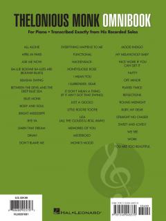 Thelonious Monk Omnibook 