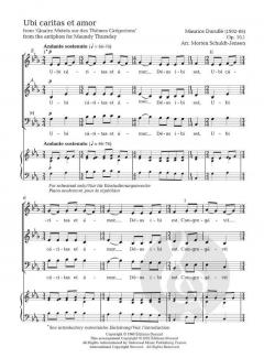 Motets von Maurice Durufle 