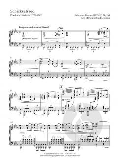 Schicksalslied von Johannes Brahms 