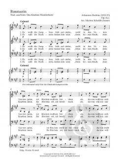 7 Lieder op. 62 von Johannes Brahms 