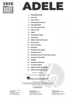 Adele - Super Easy Songbook 