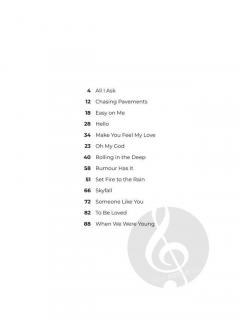 Adele - Original Keys For Singers - 2nd Edition 